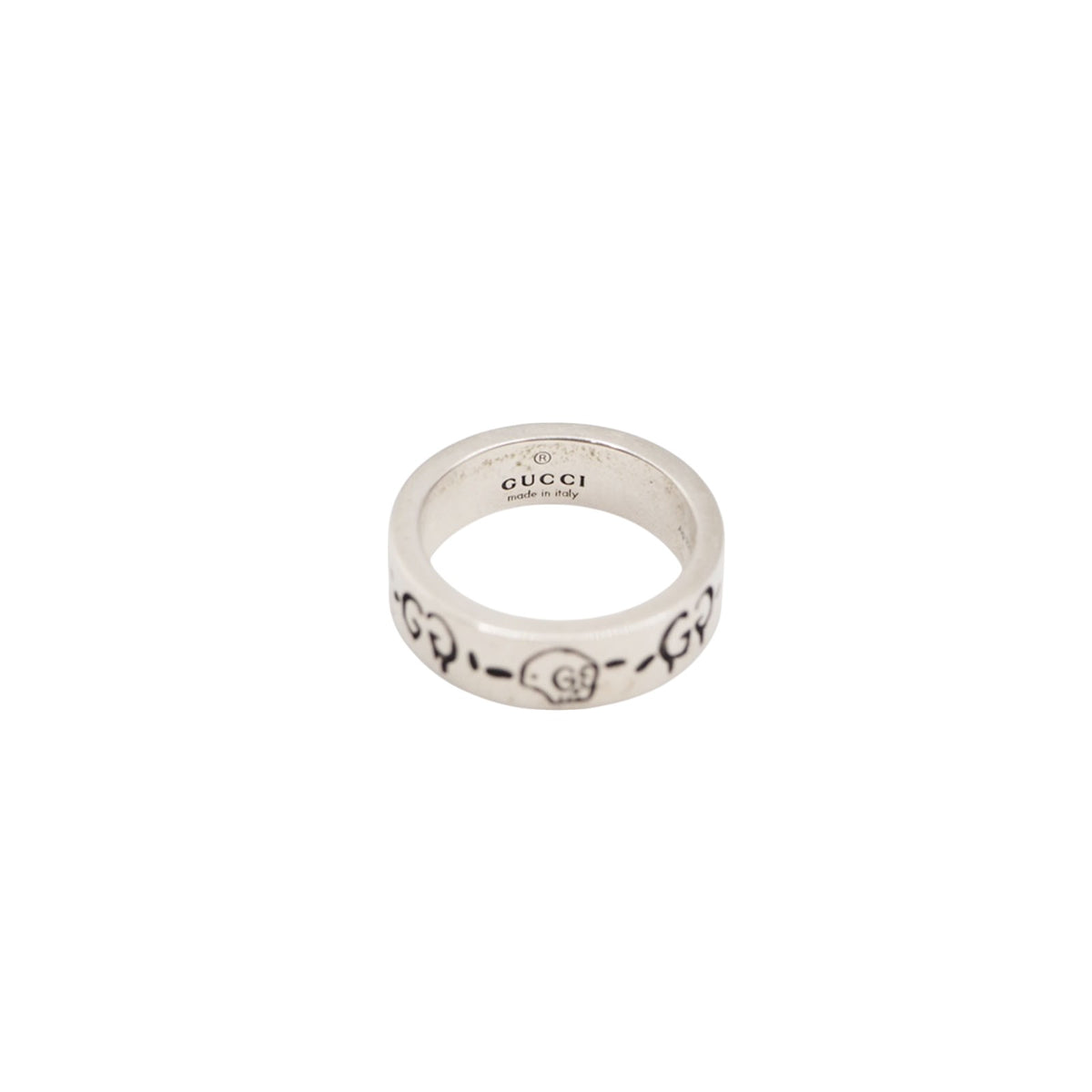 Gucci 477339 Silver Ghost Ring