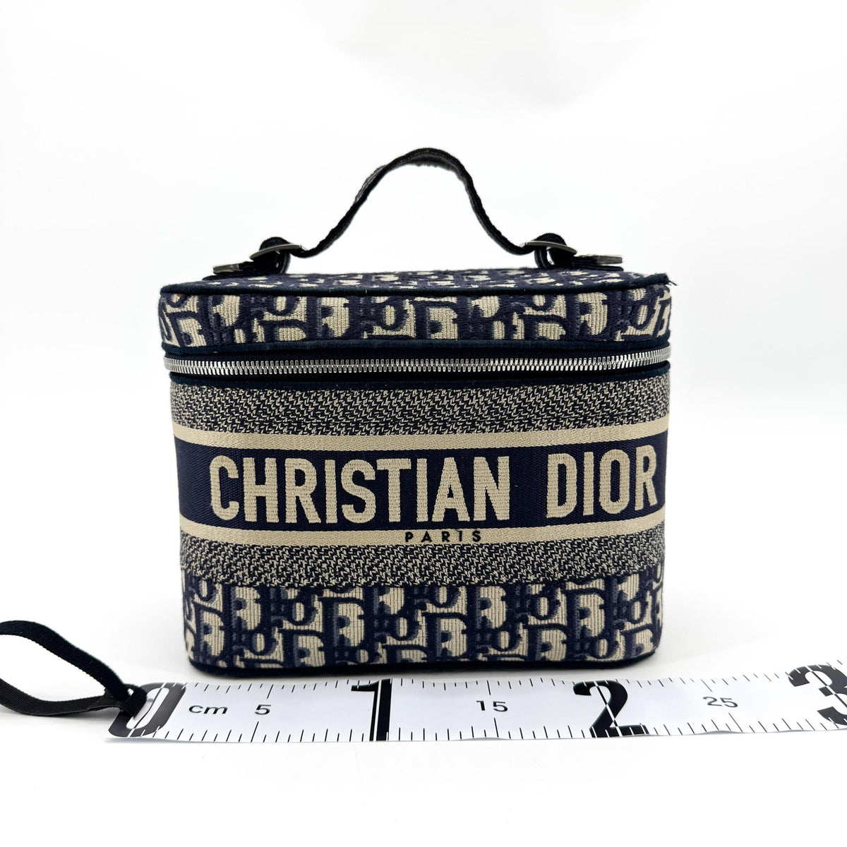 Dior Travel Vanity Case Oblique Embroidery