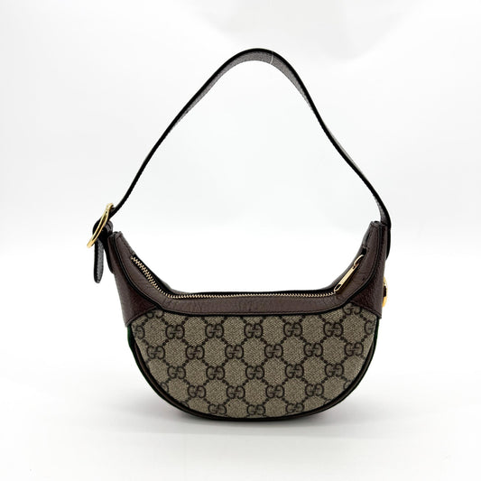 Gucci Ophidia GG Mini Crossbody Bag Brown