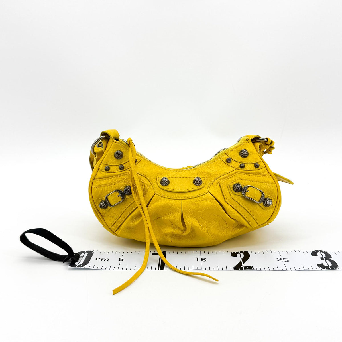 Balenciaga Le Kagol XS Crossbody Bag Yellow