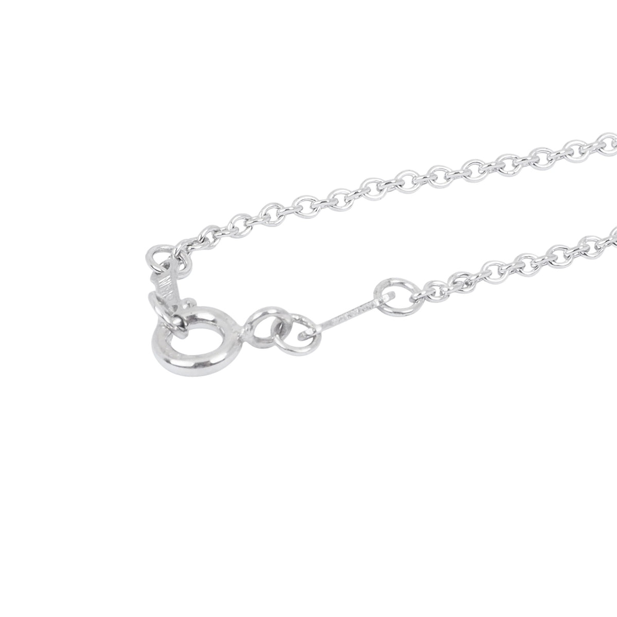 Tiffany silver heart necklace