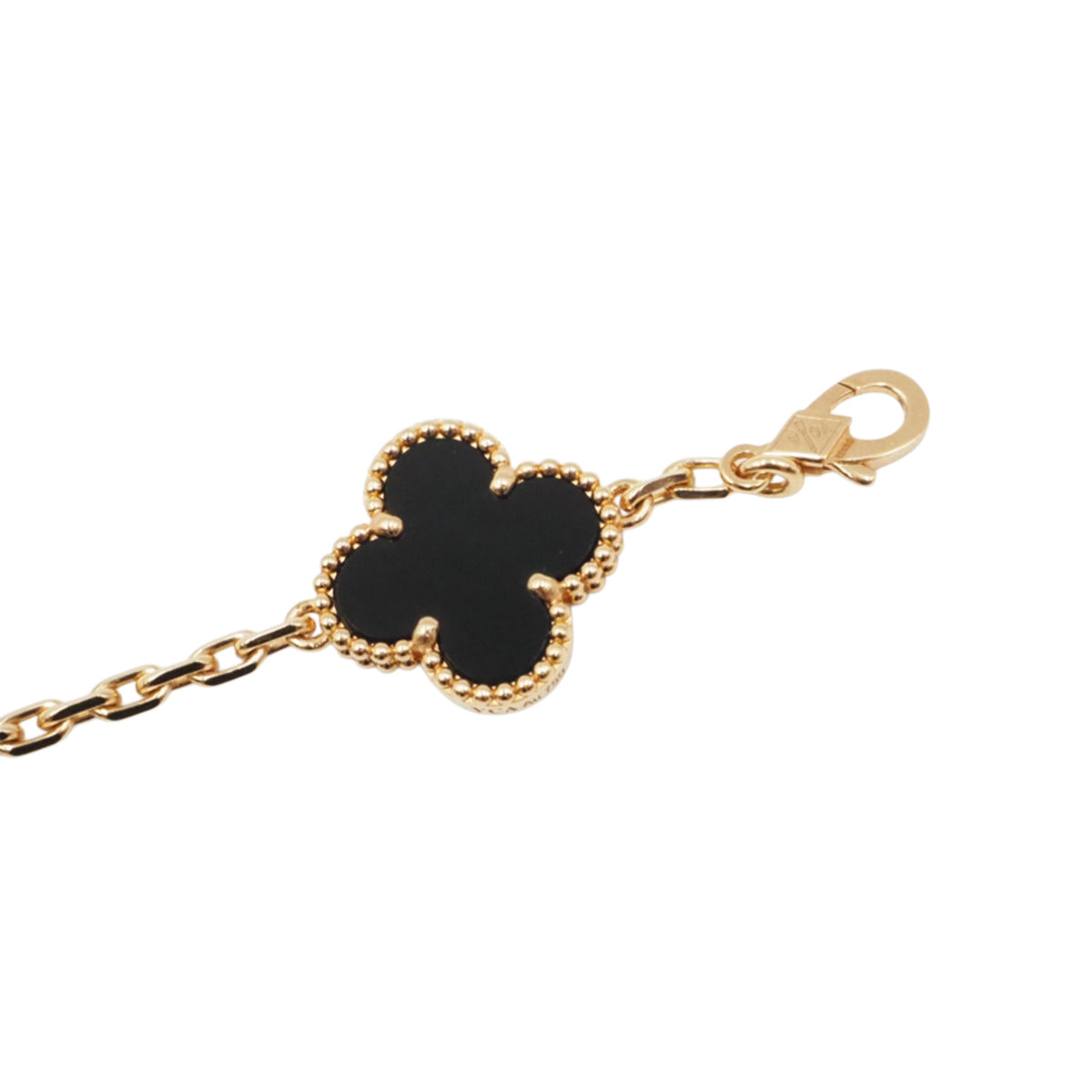 Van Cleef & Arpels VCARA41300 Yellow Gold Alhambra Vintage Bracelet