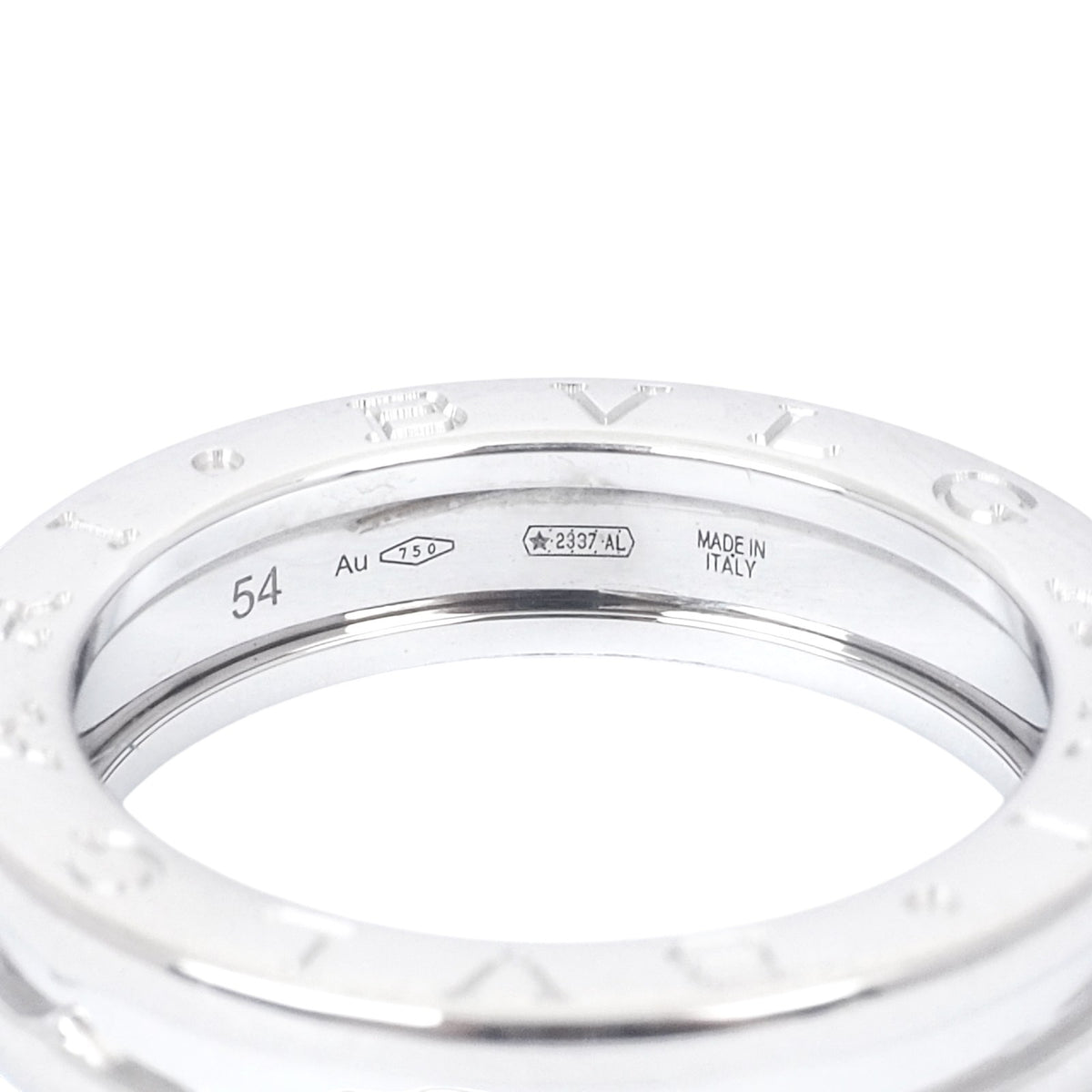 Bulgari 336024 White Gold B.Zero1 1-Band Ring