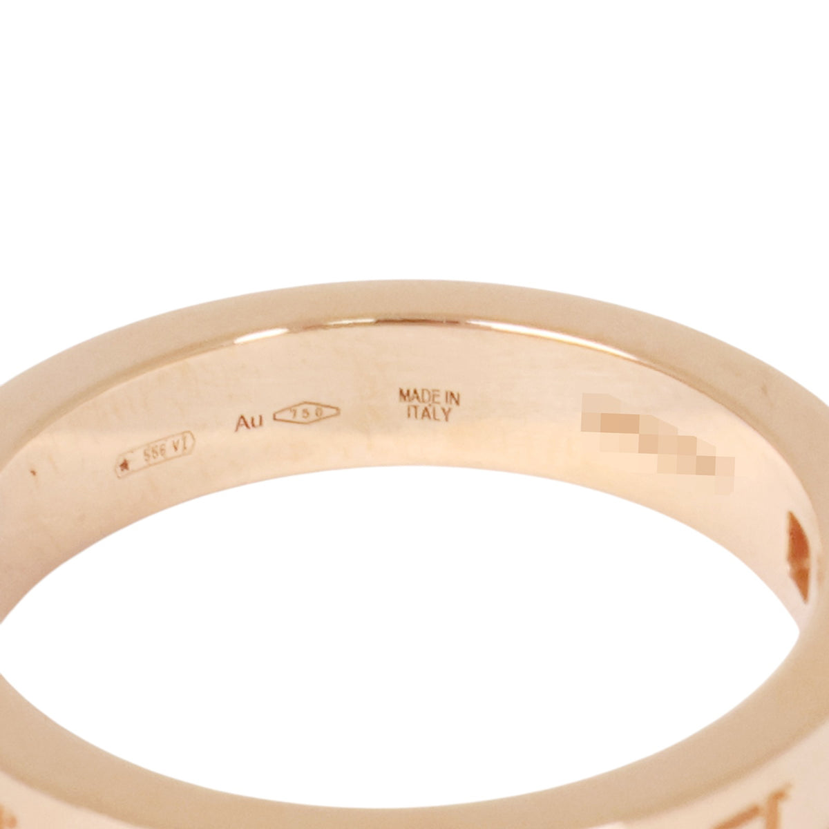 Bulgari 341825 Rose Gold B.Zero1 Diamond Ring