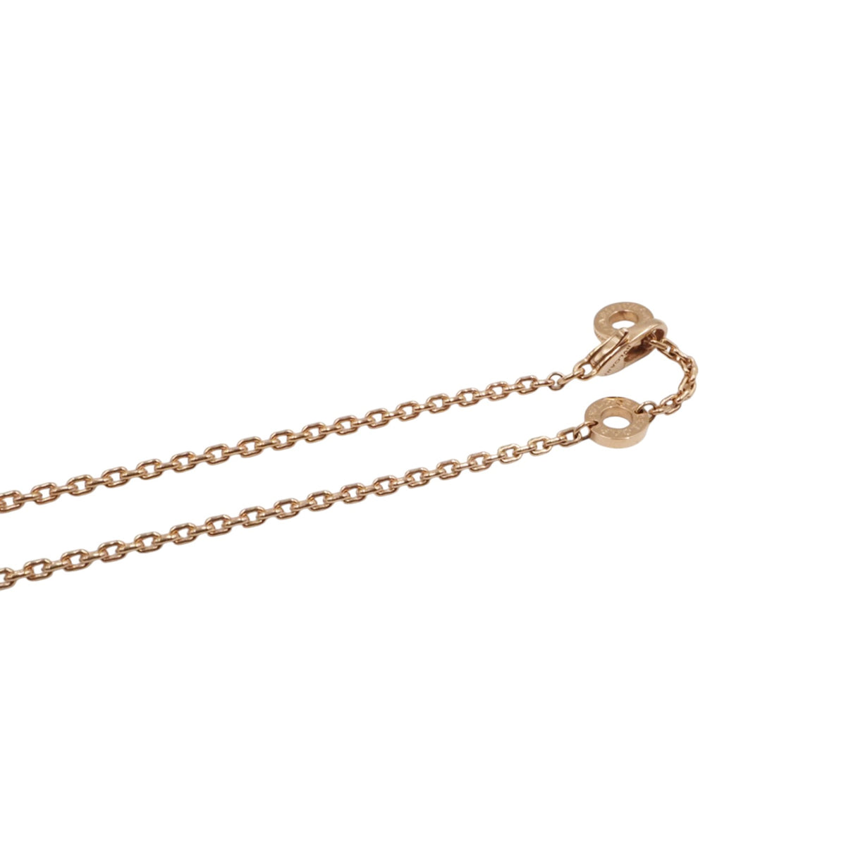 Bulgari 357794 Rose Gold Serpenti Viper Diamond Necklace
