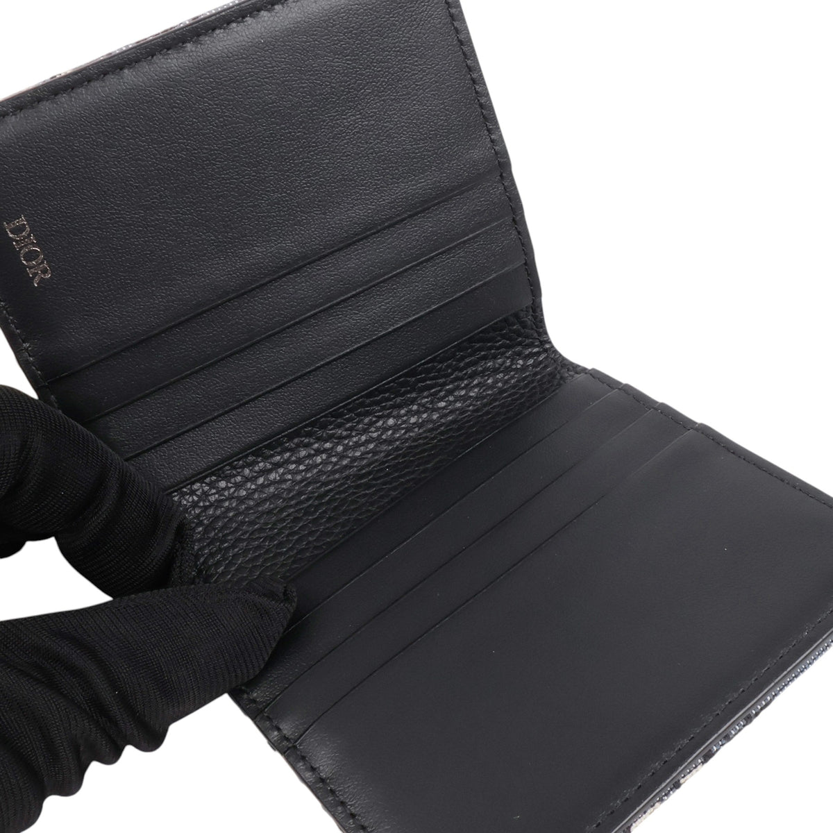 Dior 2ESBH072YSE Oblique Vertical Wallet