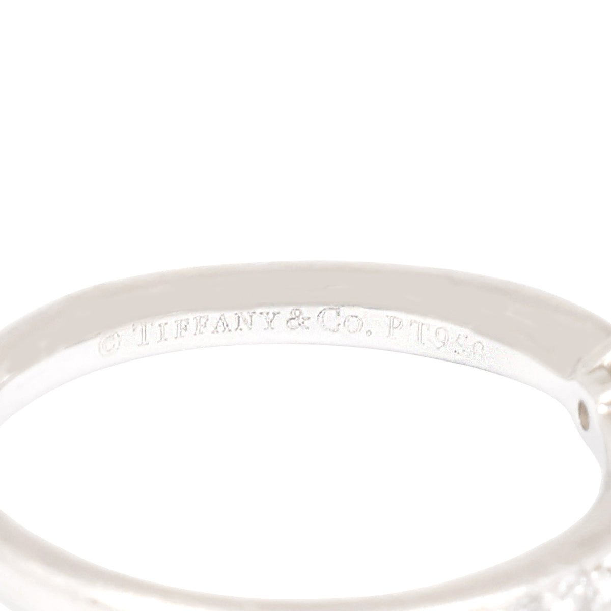 Tiffany Platinum 0.20ct Diamond Wedding Ring