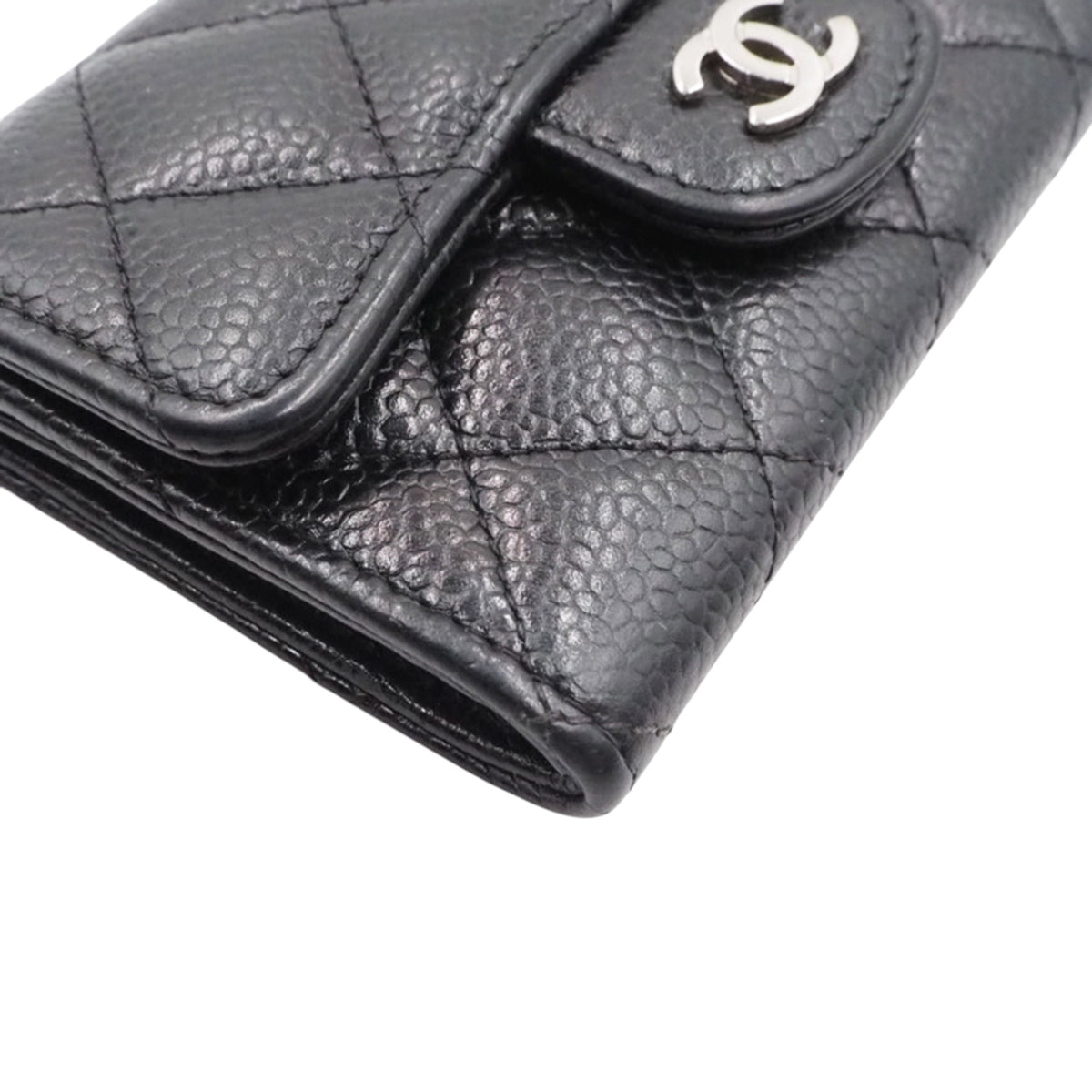 Chanel A80799 Caviar Classic Card Holder