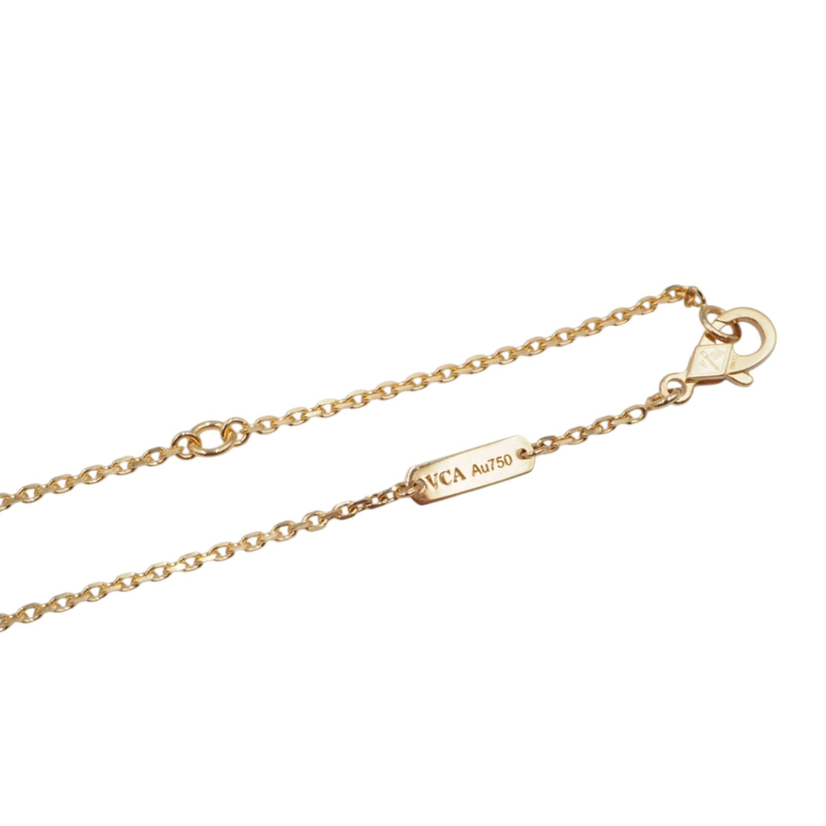 Van Cleef & Arpels VCARA45800 Yellow Gold Vintage Alhambra Necklace