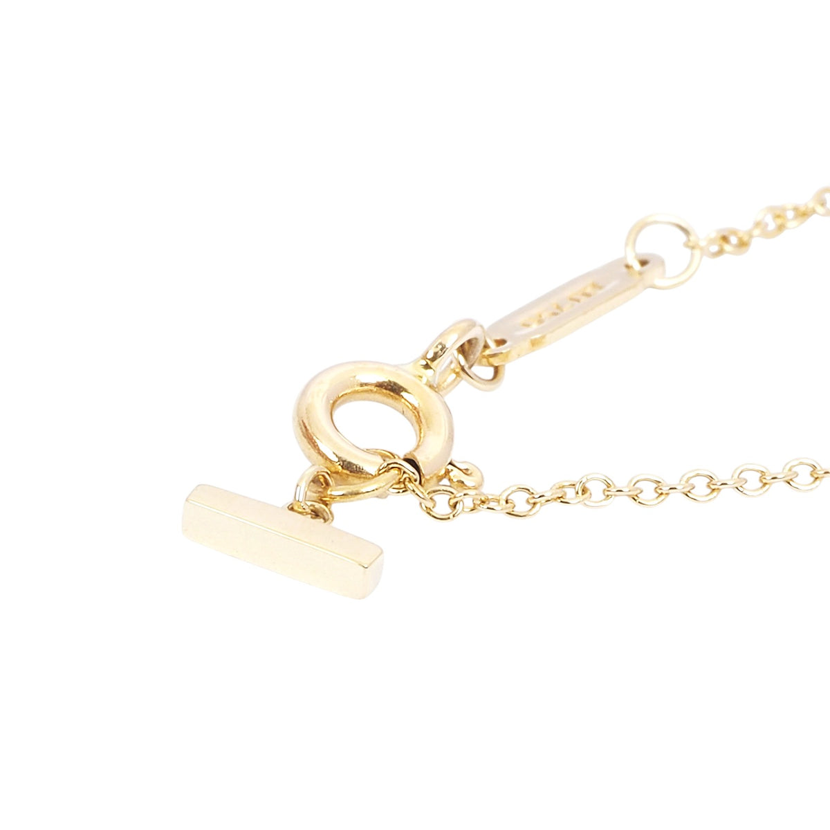 Tiffany Yellow Gold Smile Large Necklace