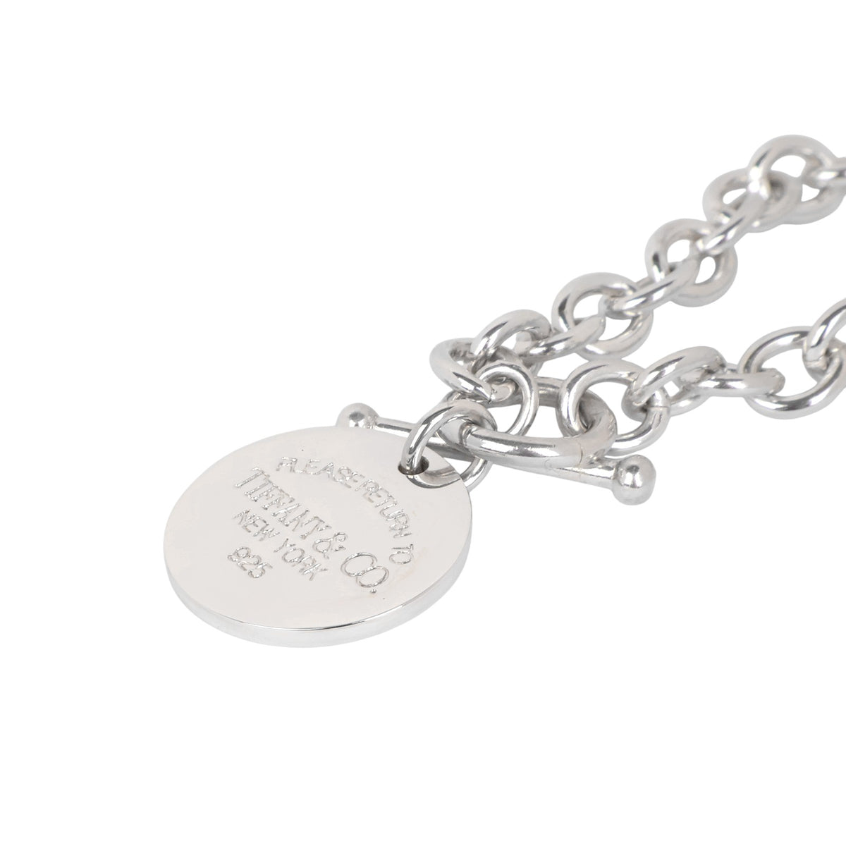 Tiffany silver tag bracelet