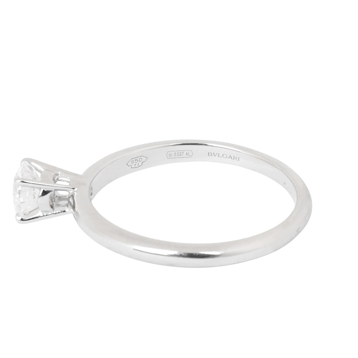 Bulgari Platinum Roma Amor Engagement Ring