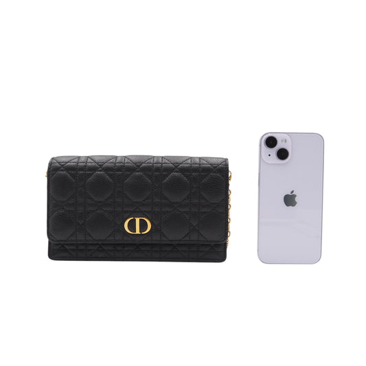 Dior S5134UWHC Caro Pouch Chain Crossbody Bag