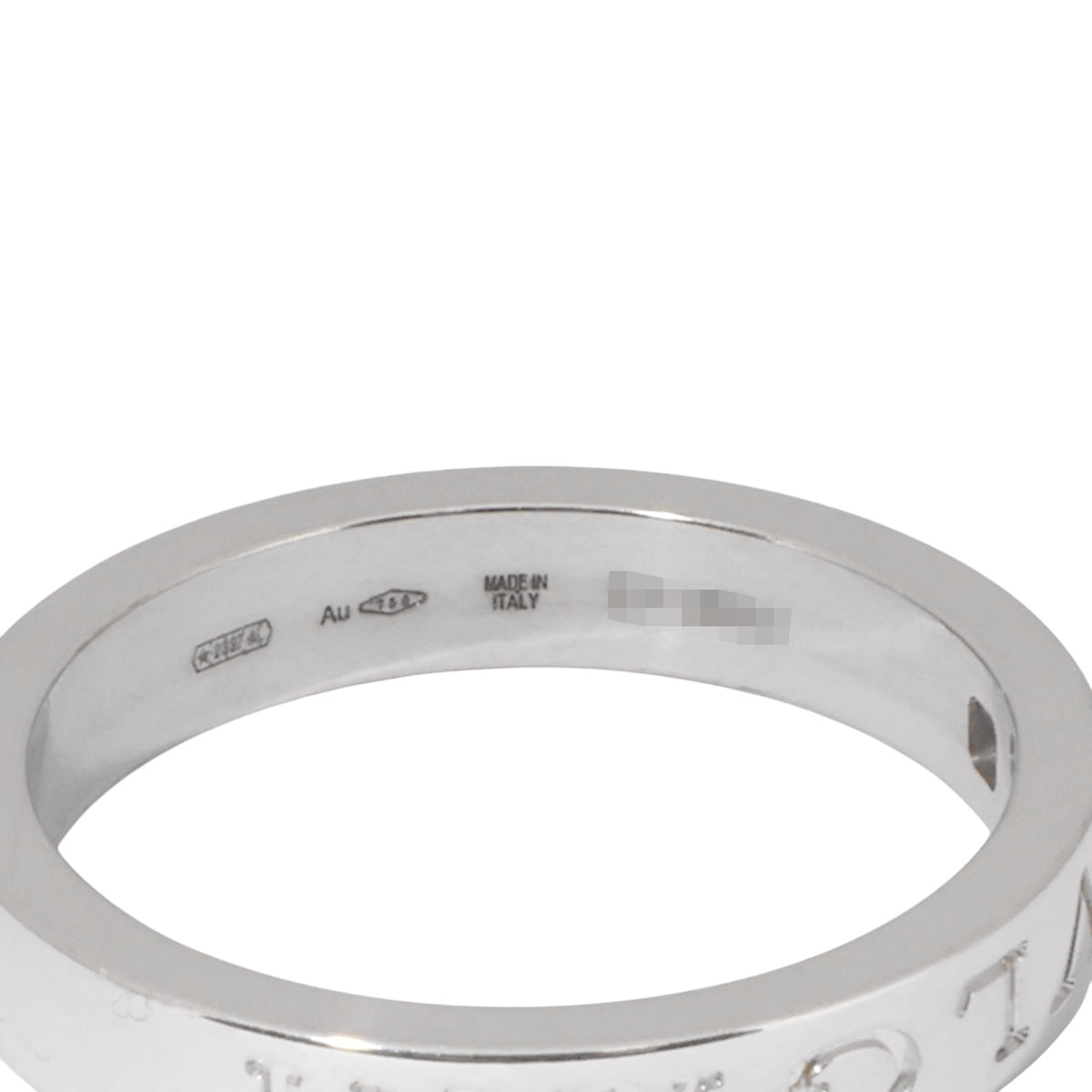 Bulgari 339996 White Gold BB Diamond Ring