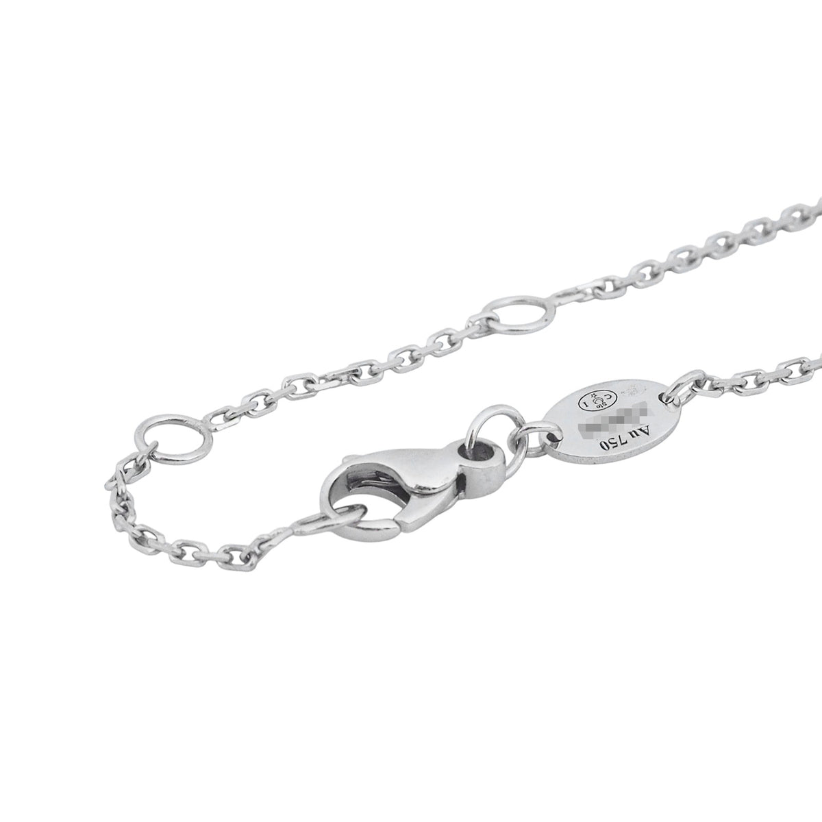 Chaumet 085437 White Gold Jeu de Liens Harmony Diamond Necklace