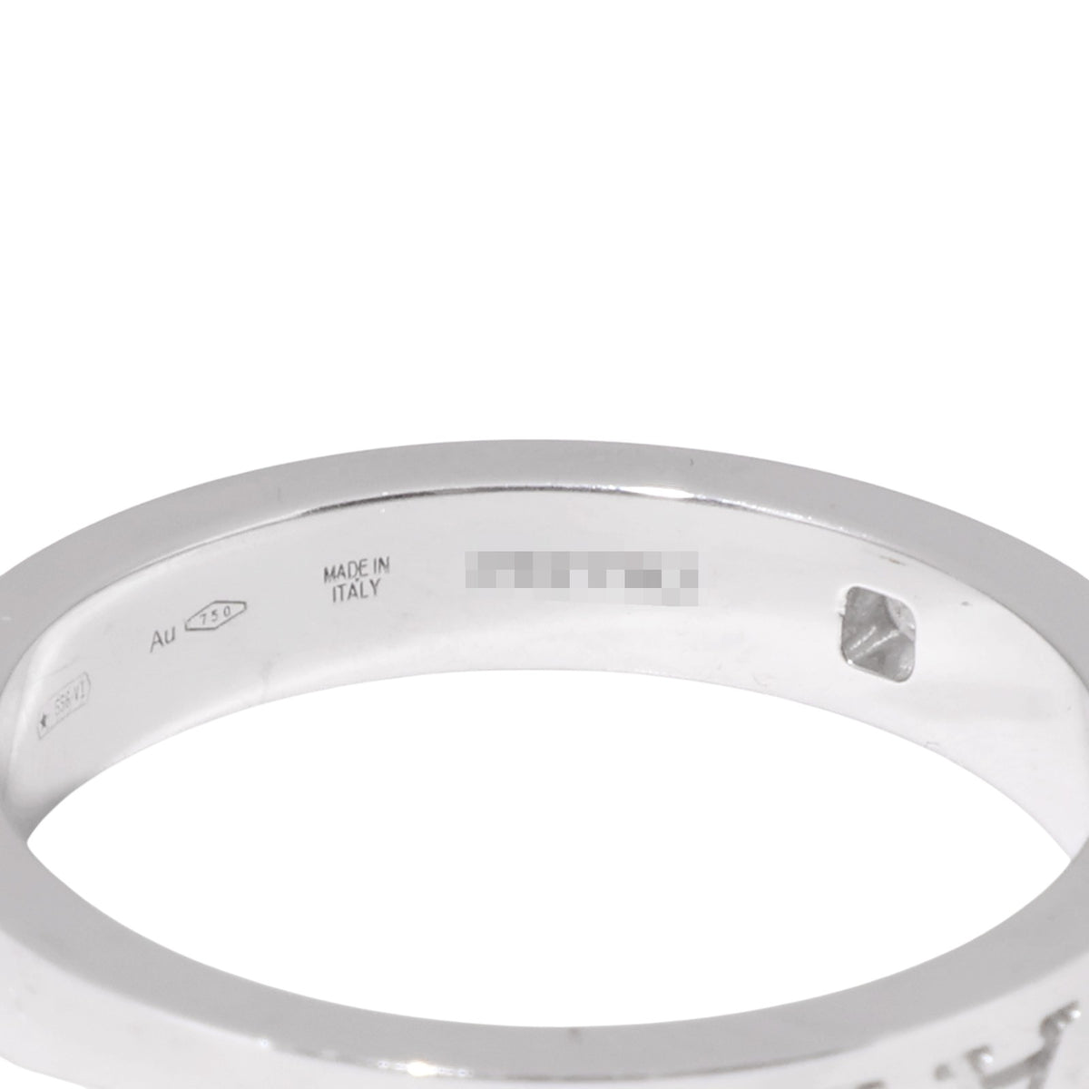 Bulgari 339996 White Gold BB Diamond Ring