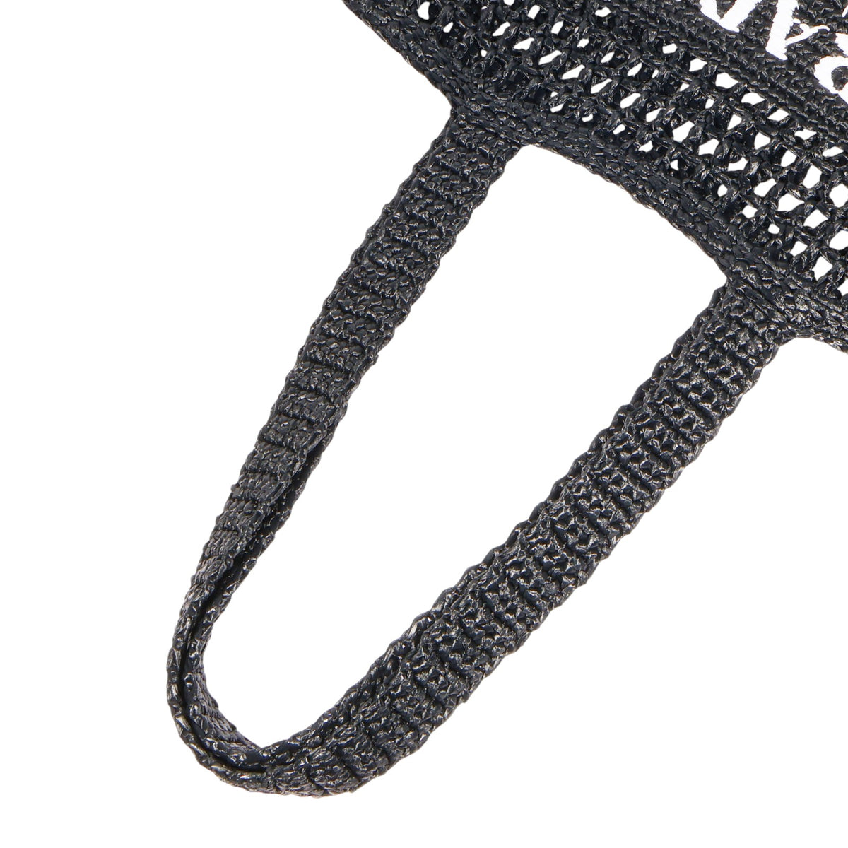Prada 2VG105 Raffia Crochet Tote Bag