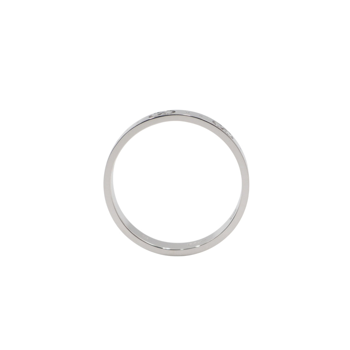 Gucci 660070 White Gold Icon Ring