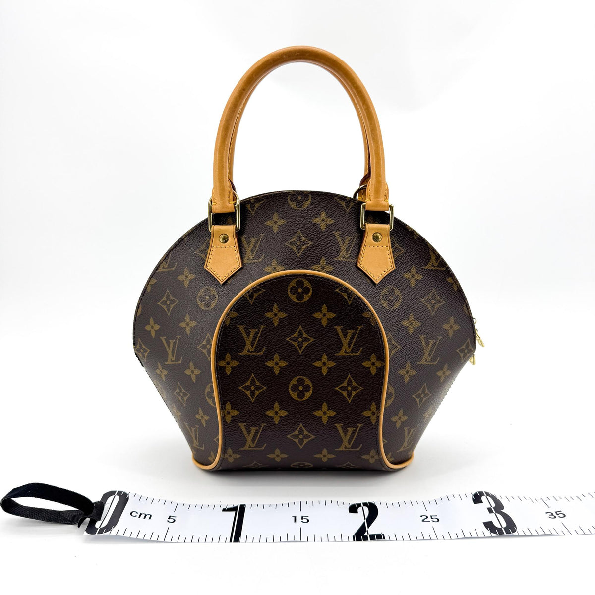 Louis Vuitton Monogram Ellipse PM Handbag Brown