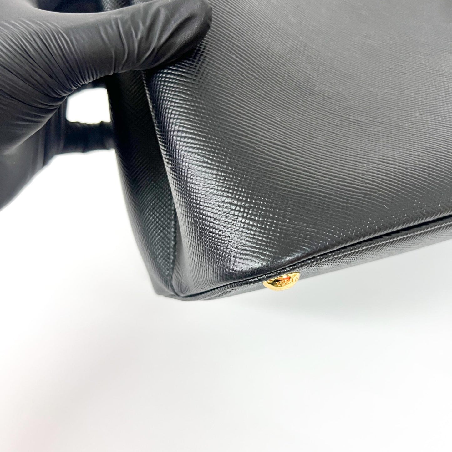 Prada Saffiano Cur Double Bag Medium 1BG775