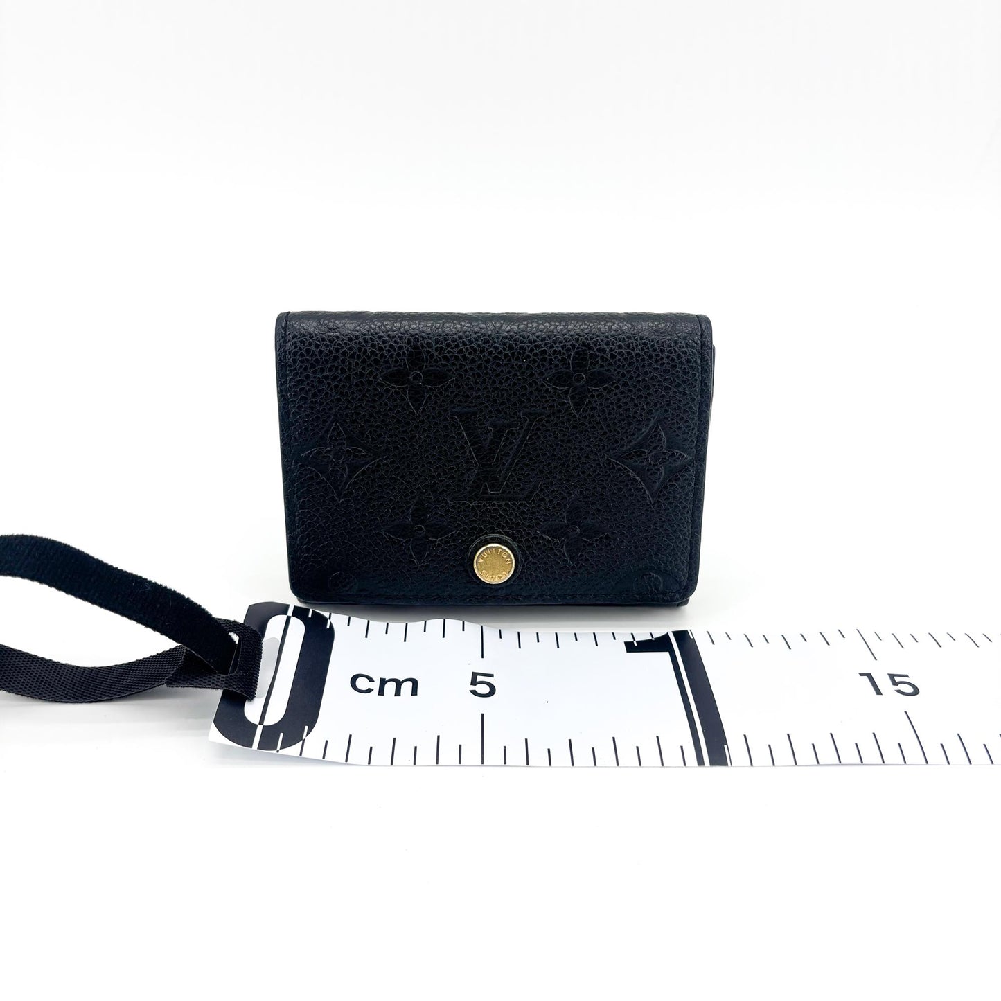 Portefeuille Zoé Louis Vuitton Monogram Empreinte Noir