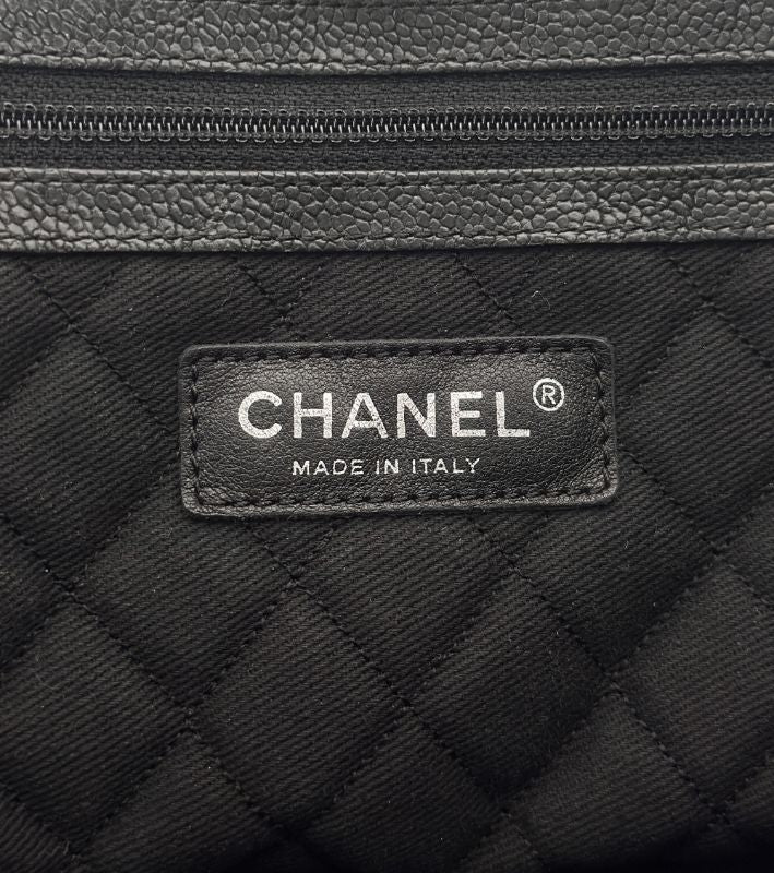 Chanel Black Big CC Chain Shoulder Bag