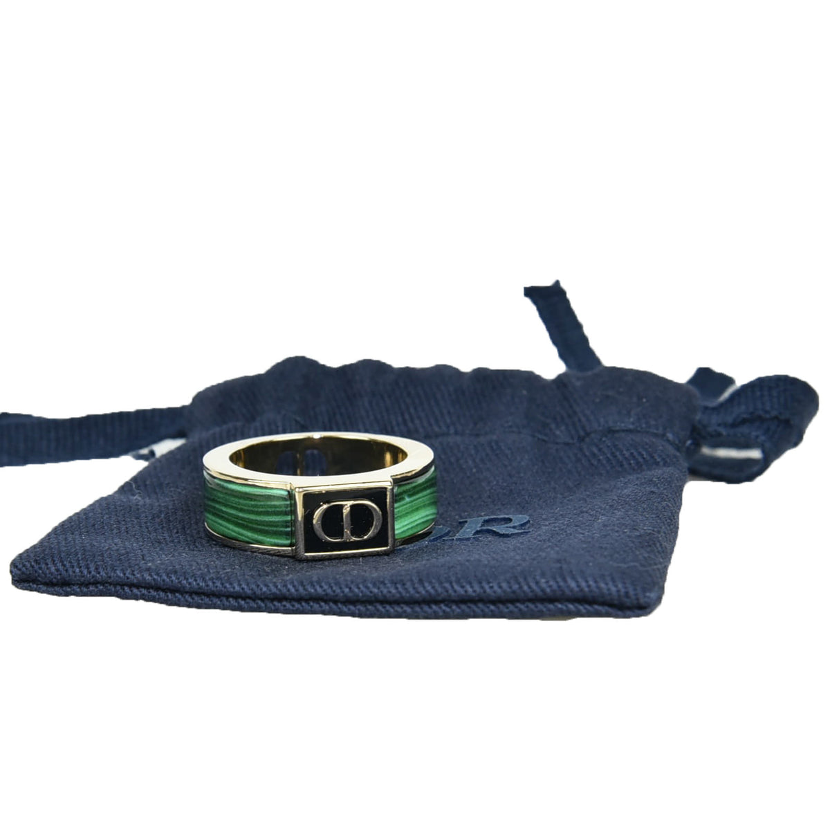S Denim Tears CD Resin Agate Ring R1483HOMGM
