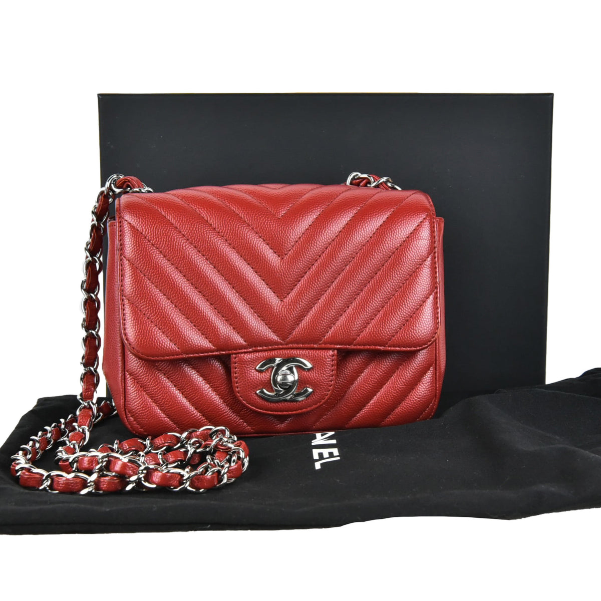 Classic Caviar Petit Sac Flap Shoulder Bag Crossbody Bag A35200