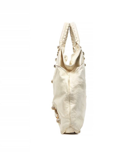 Balenciaga White Giant Briefcase