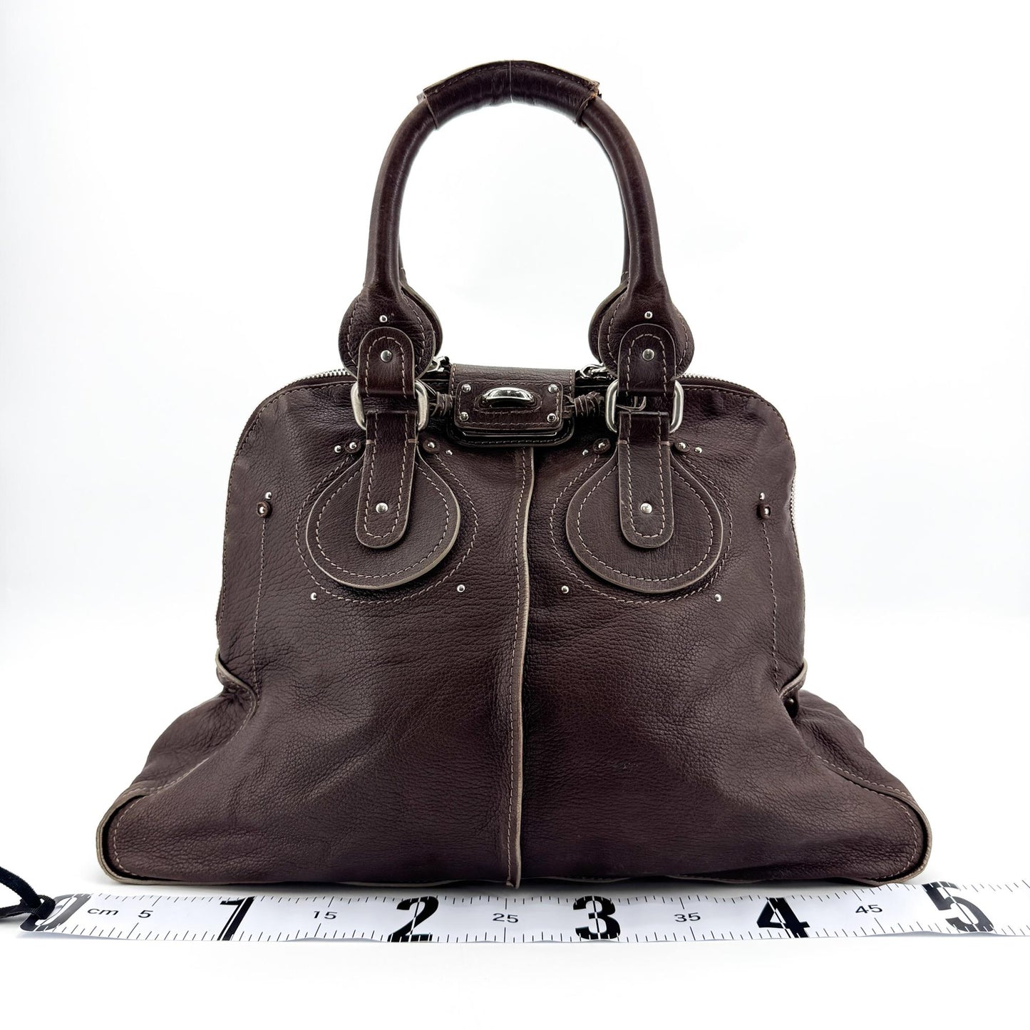Chloé Paddington Tote Bag Dark Brown