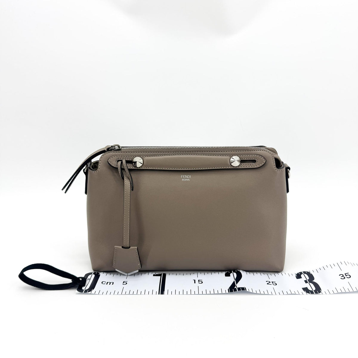 Fendi By The Way Medium Crossbody Bag Dove Grey