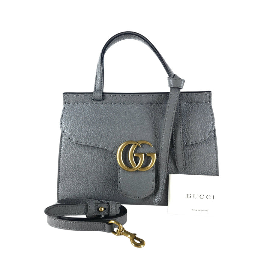 Mini GG Marmont Top Handle Tote Bag Shoulder Bag 442622