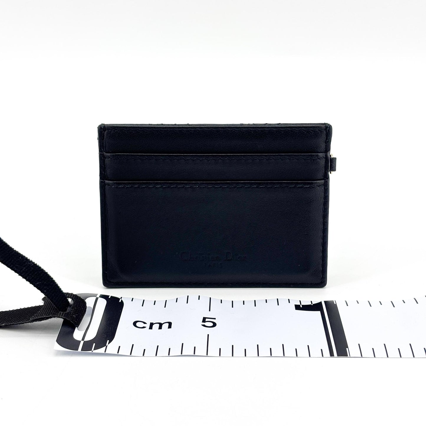 Dior Lady Dior Dior Amour Porte-cartes Cœur Cannage Noir