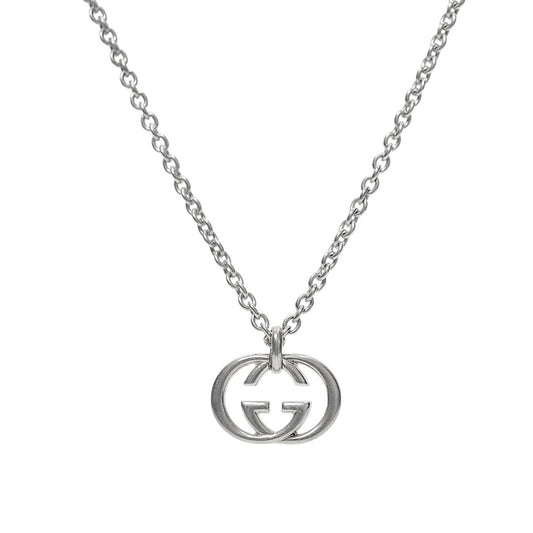 Gucci Interlocking G Silver Necklace