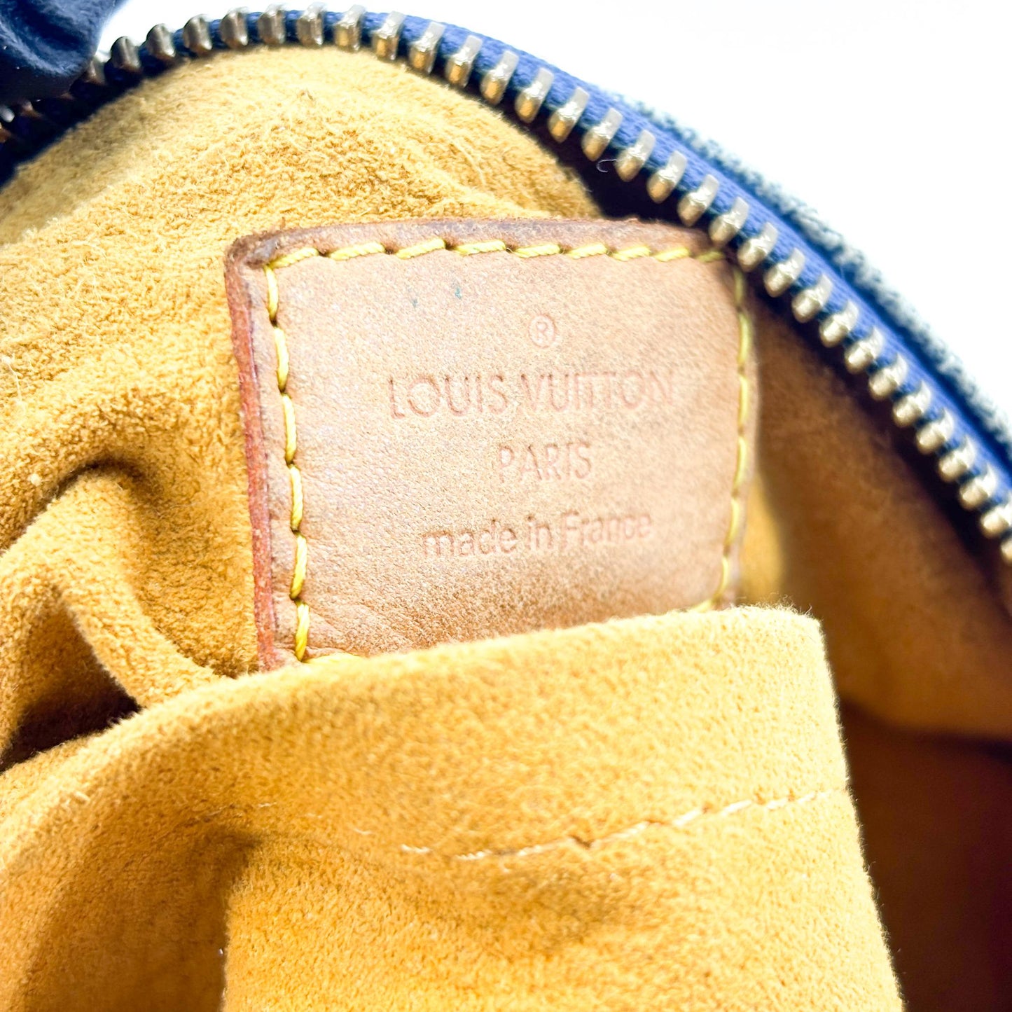 Louis Vuitton Monogram Denim Baggy PM Blue