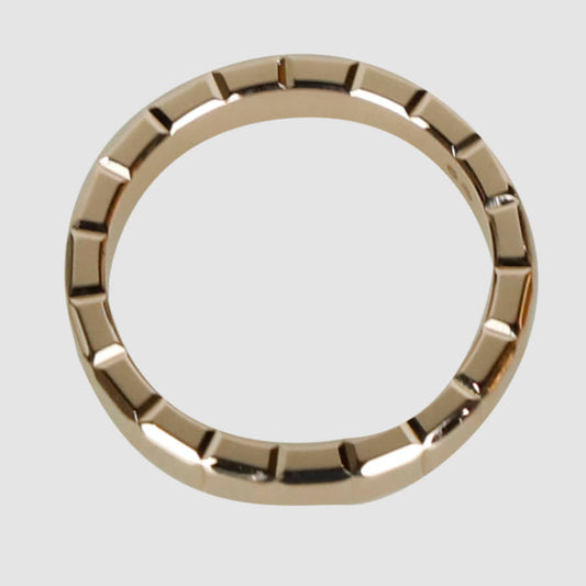 56 Ice Cube 1 Diamond Medium Ring