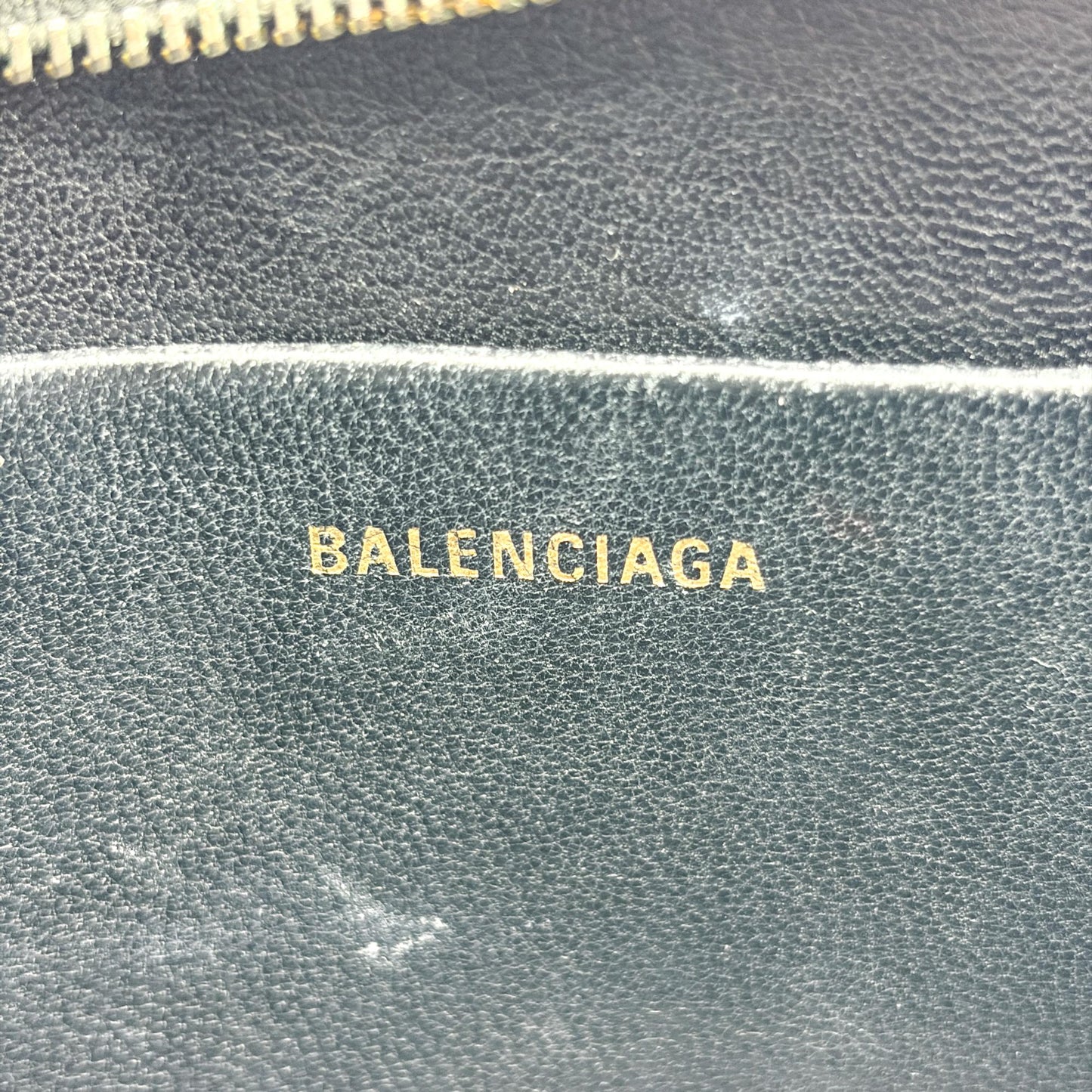 Balenciaga Bill Camera Shoulder Bag Small Black