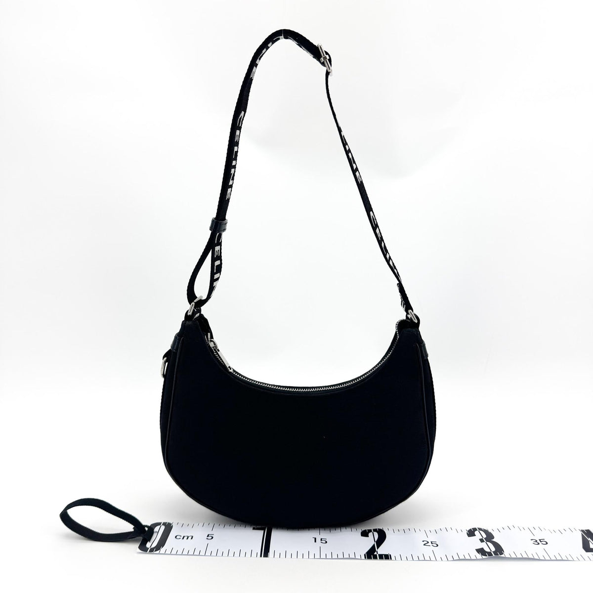 Celine Medium Ava Bag Textile Black