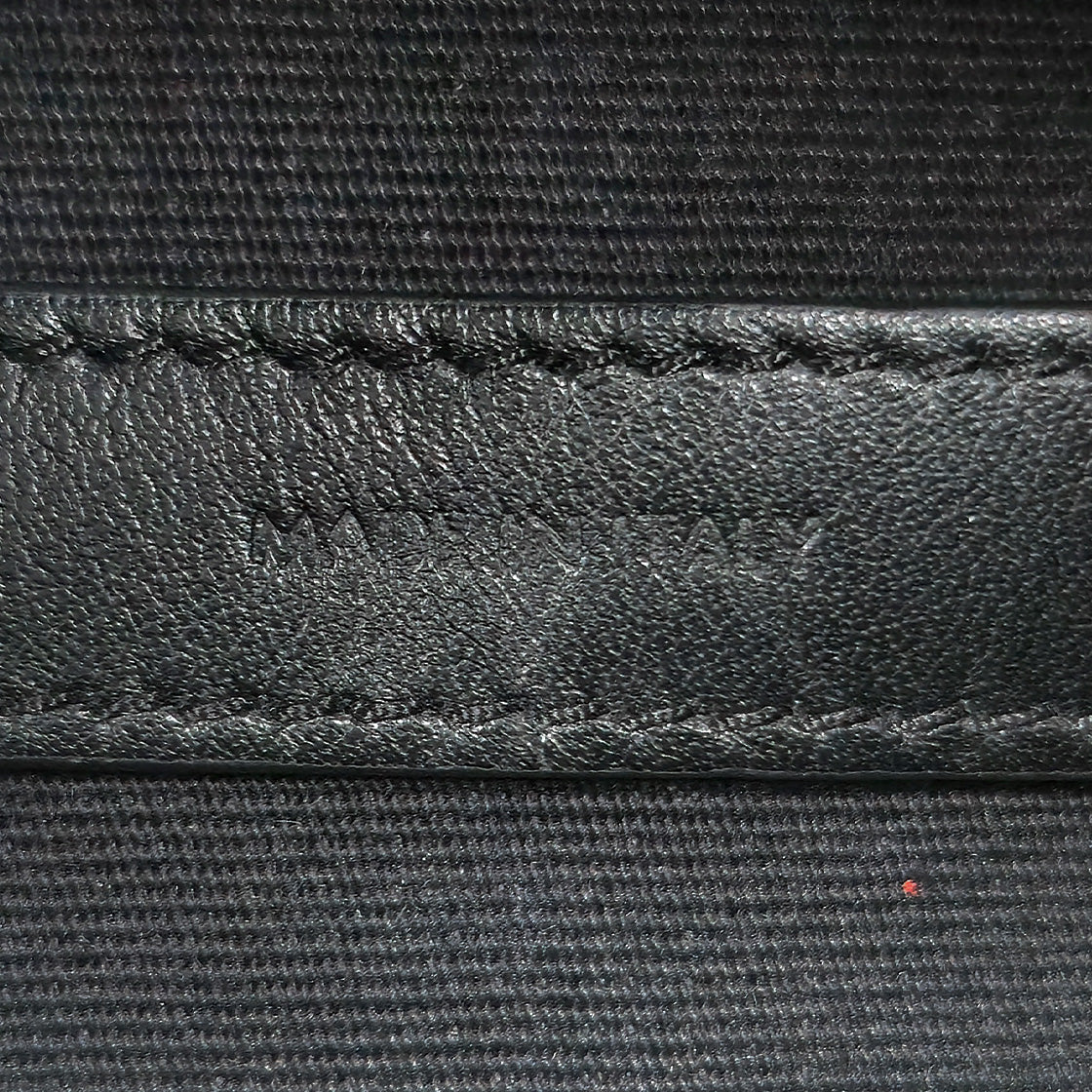 Céline Black Triomphe Canvas Backpack
