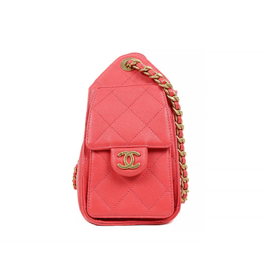 Chanel Pink Mini Caviar 25 Bag