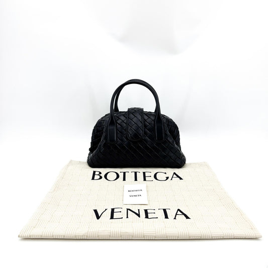 Bottega Veneta Lauren 1980 Tin Bauleto Black