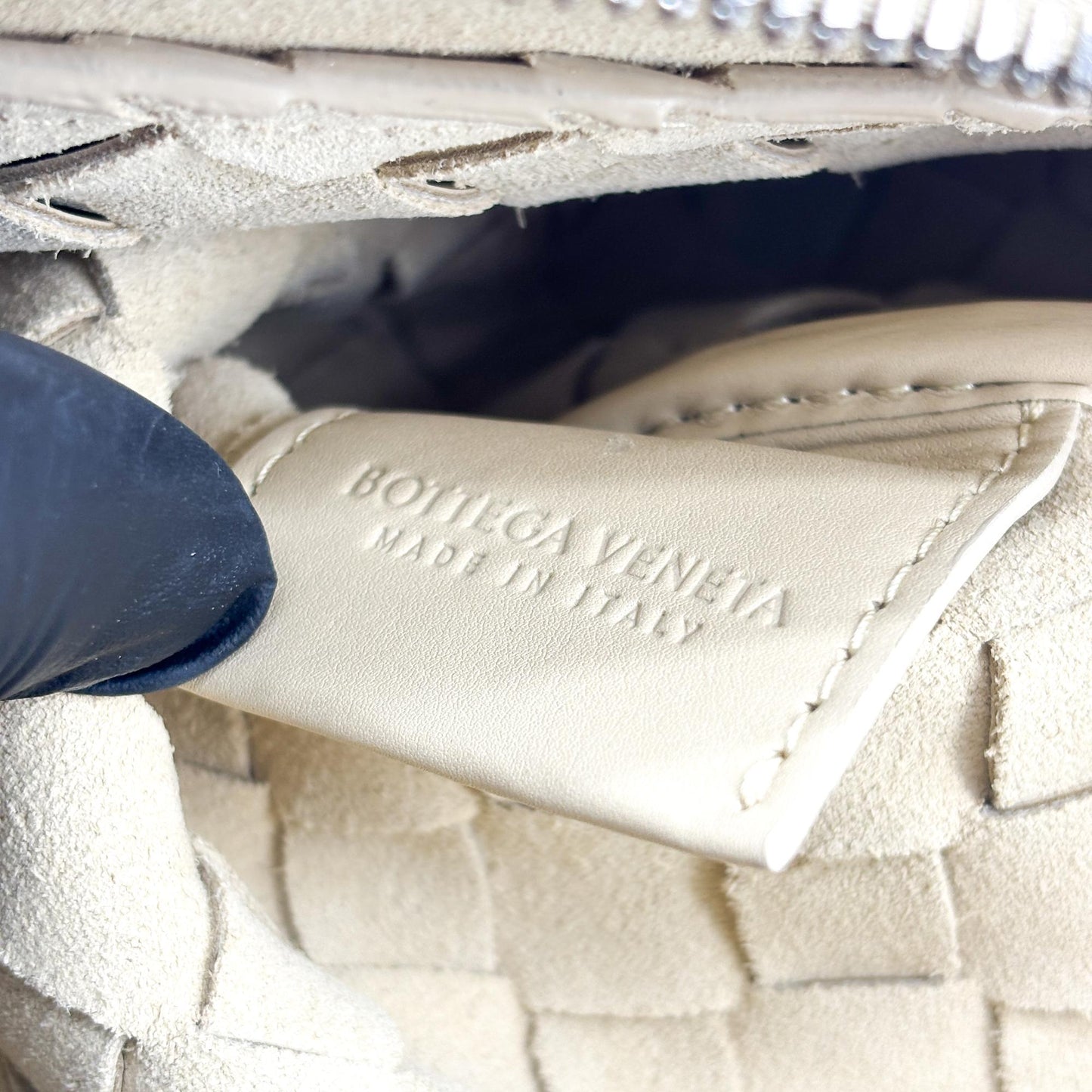 Bottega Veneta Sac Banane Intrecciato Classique Beige