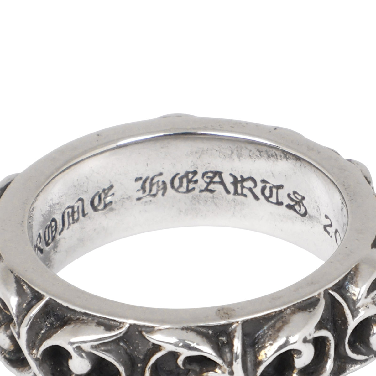 Chrome Hearts Silver Eternity Vine Baby Ring