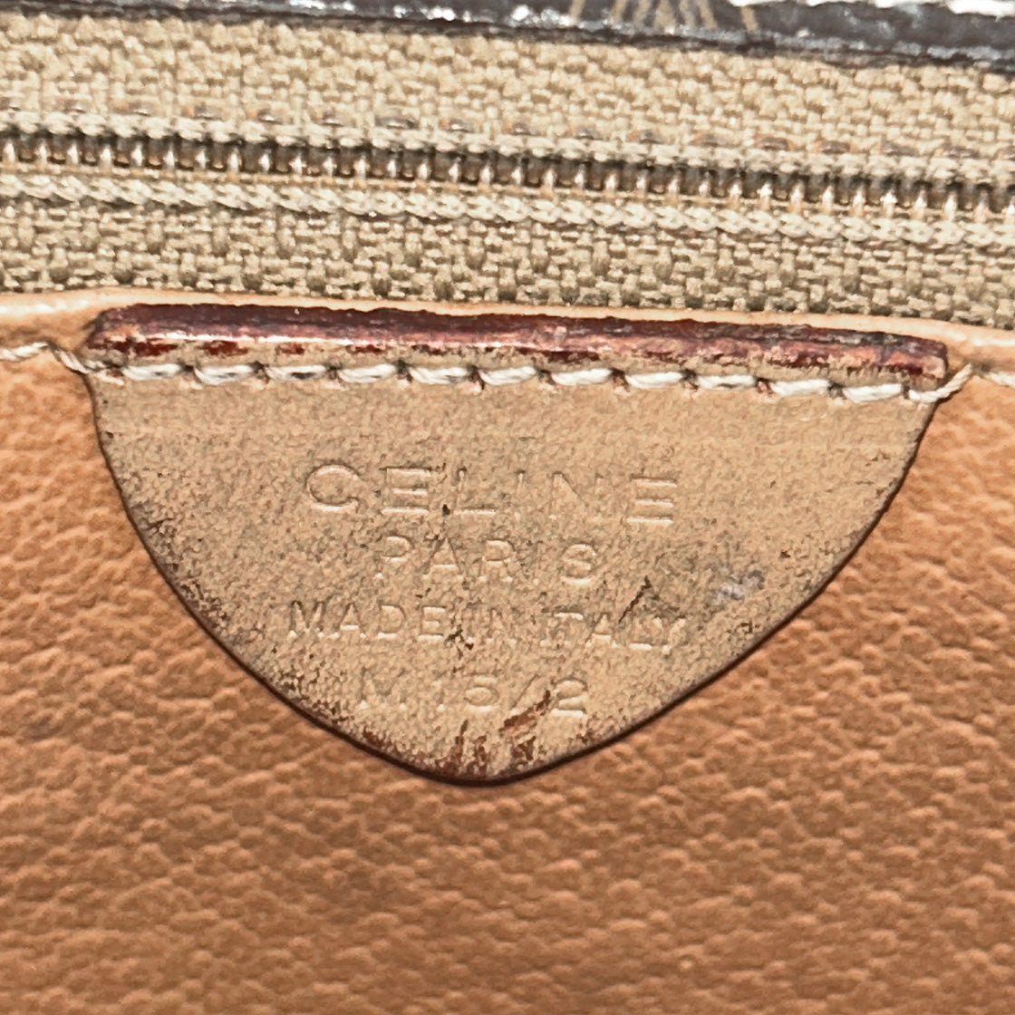 Céline Macadam Messenger Crossbody Bag