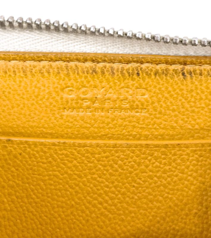 Goyard White Matignon Mini Wallet
