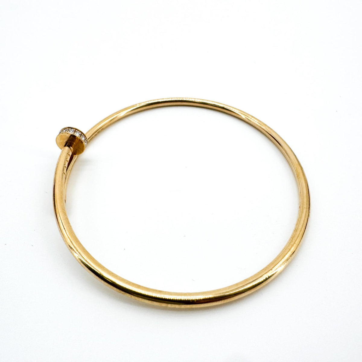 Cartier Juste un Clou Bracelet Small Yellow Gold Diamond