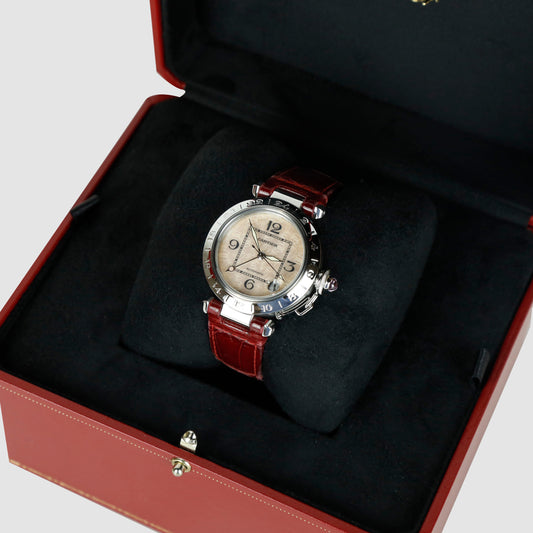 35 Mother-of-Pearl Monogram Dial Pasha Watch