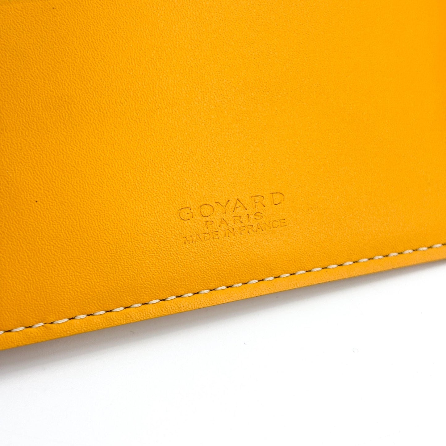 Goyard Insert Victoire Card Holder Yellow