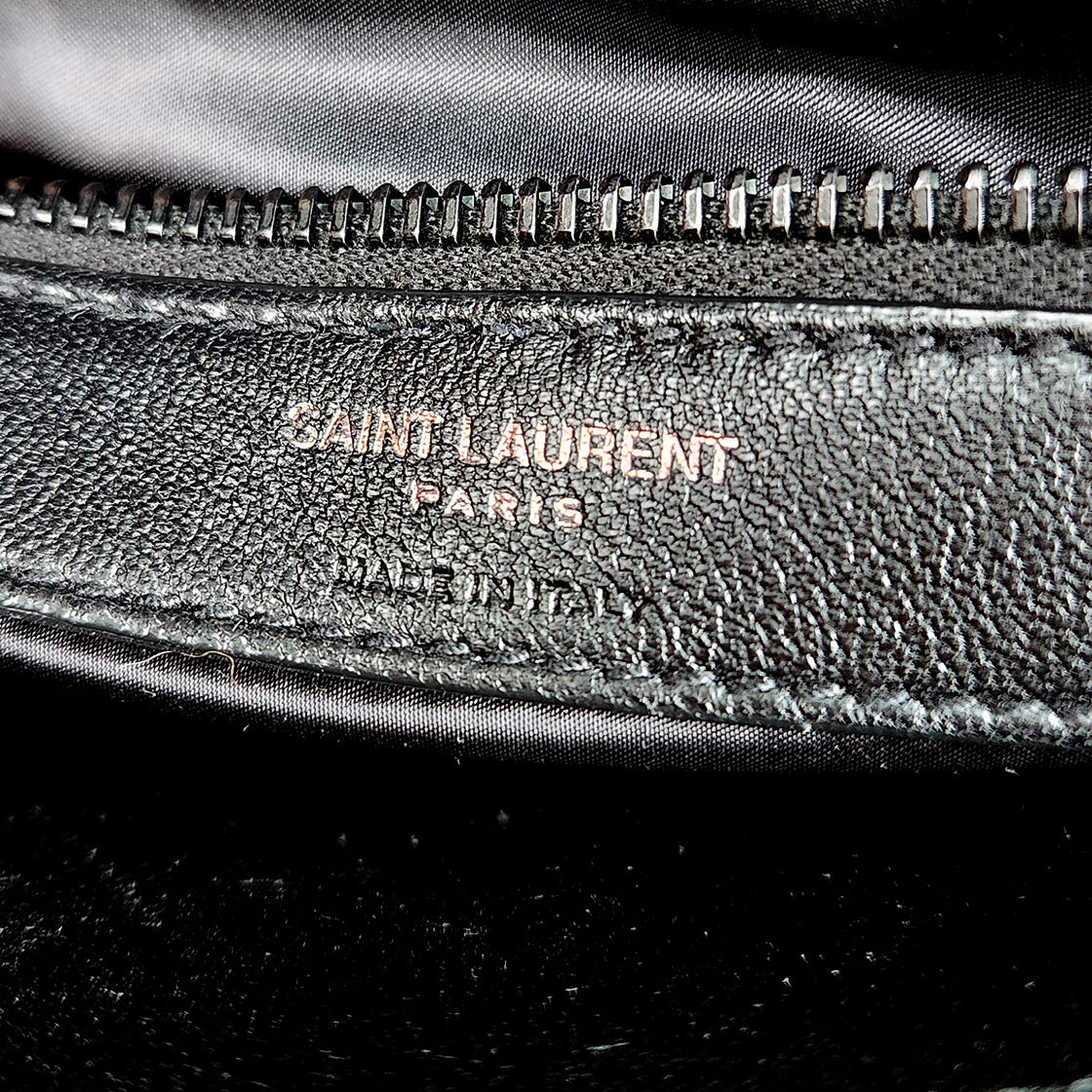 Saint Laurent Dark Navy Econyl Niki Shoulder Bag