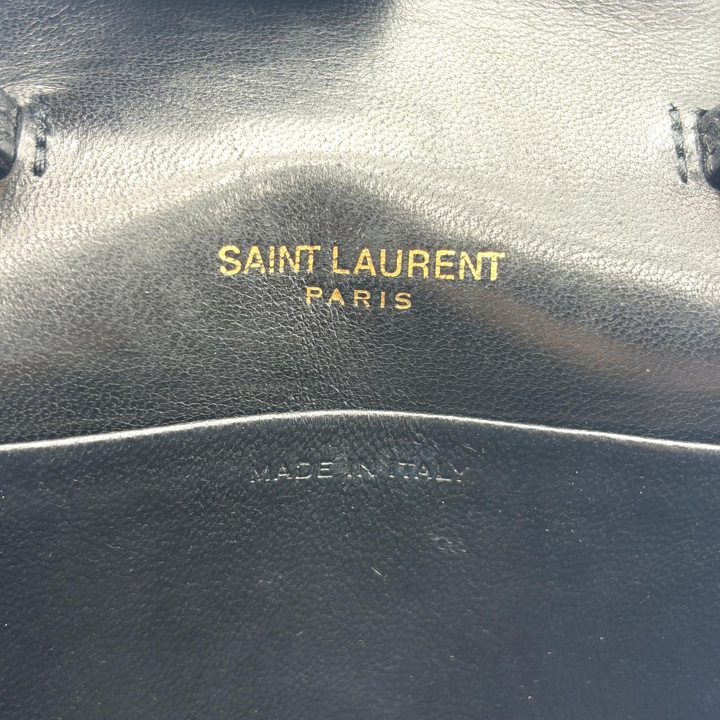 Saint Laurent Gaby Micro Bag Quilted Lambskin Black